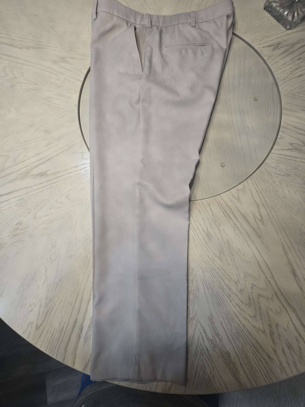 Haggar Men's Light Gray Dress Pants